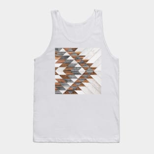 Urban Tribal Pattern No.12 - Aztec - Wood Tank Top